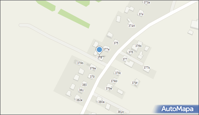 Przeginia, Przeginia, 378, mapa Przeginia
