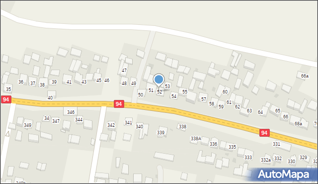 Przeginia, Przeginia, 52, mapa Przeginia