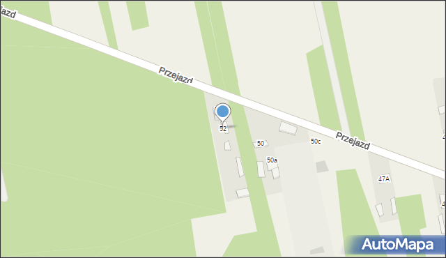 Przejazd, Przejazd, 52, mapa Przejazd