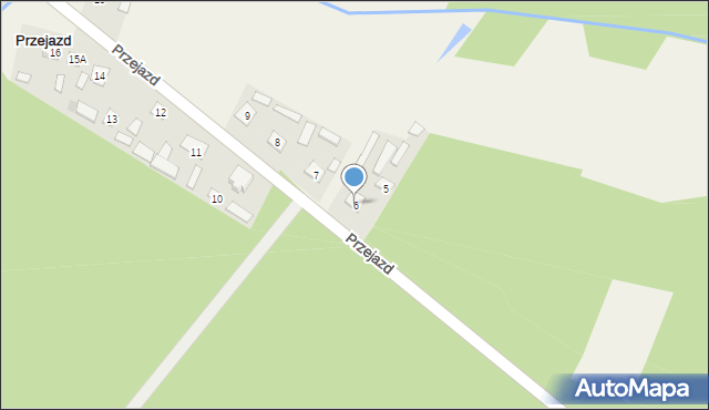 Przejazd, Przejazd, 6, mapa Przejazd