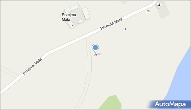 Przejma Mała, Przejma Mała, 16, mapa Przejma Mała