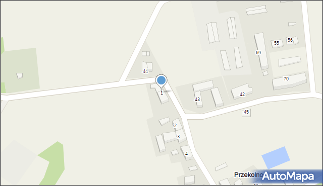 Przekolno, Przekolno, 1, mapa Przekolno