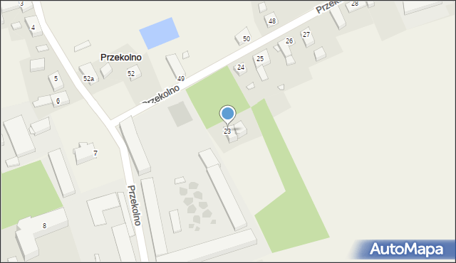 Przekolno, Przekolno, 23, mapa Przekolno