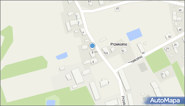 Przekolno, Przekolno, 5, mapa Przekolno