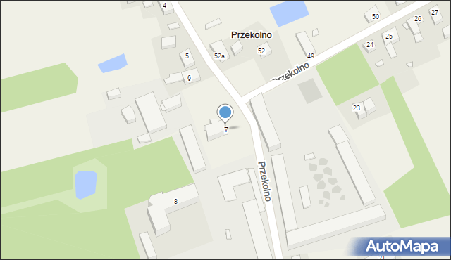 Przekolno, Przekolno, 7, mapa Przekolno