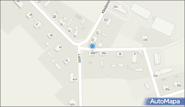 Przelewice, Przelewice, 40a, mapa Przelewice