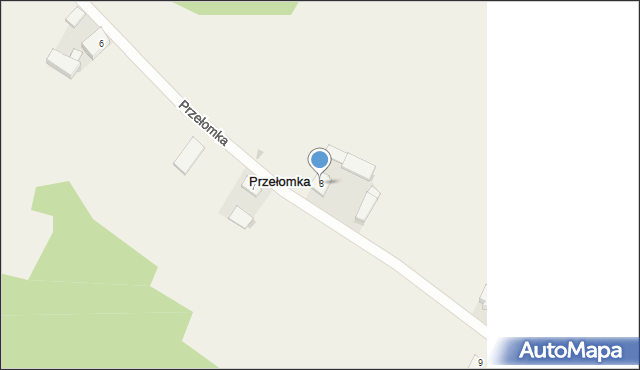 Przełomka, Przełomka, 8, mapa Przełomka