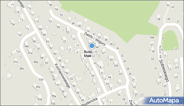 Przemyśl, Przerwy-Tetmajera Kazimierza, 14, mapa Przemyśla