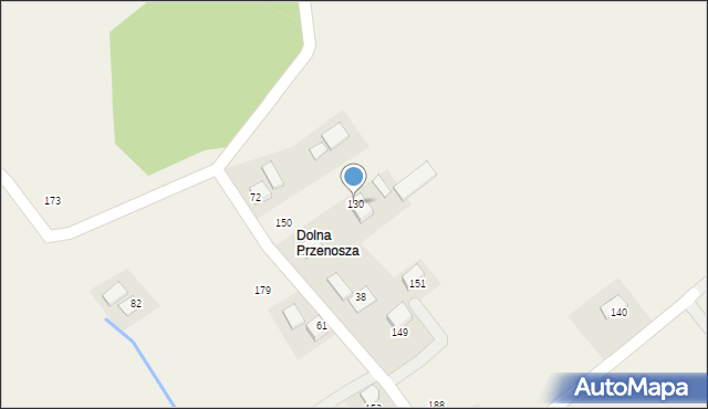 Przenosza, Przenosza, 130, mapa Przenosza