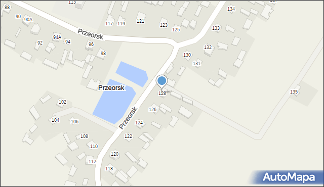 Przeorsk, Przeorsk, 128, mapa Przeorsk