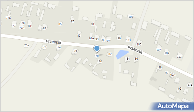 Przeorsk, Przeorsk, 78, mapa Przeorsk