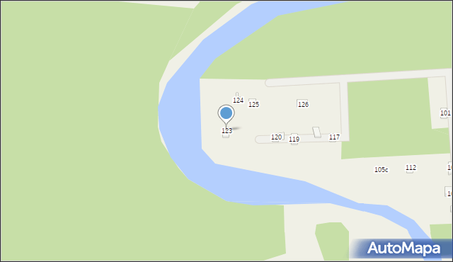 Przeradowo, Przeradowo, 123, mapa Przeradowo