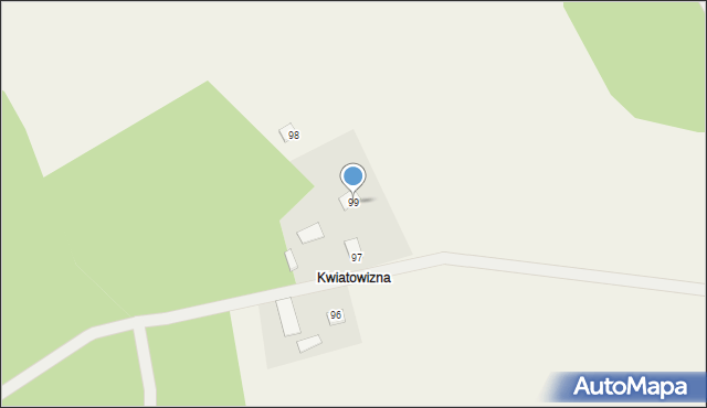 Przeradowo, Przeradowo, 99, mapa Przeradowo