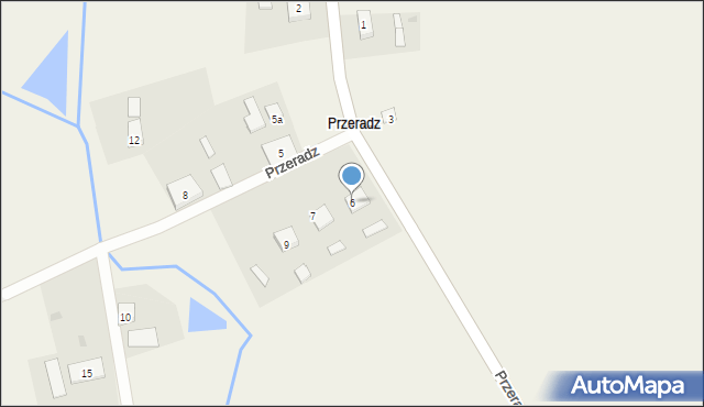 Przeradz, Przeradz, 6, mapa Przeradz