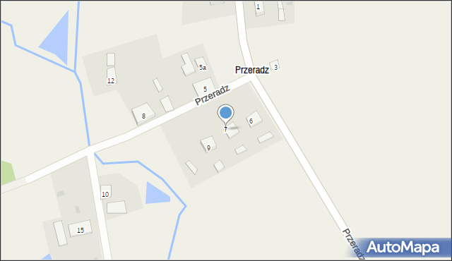 Przeradz, Przeradz, 7, mapa Przeradz