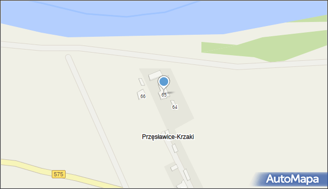 Przęsławice, Przęsławice, 65, mapa Przęsławice