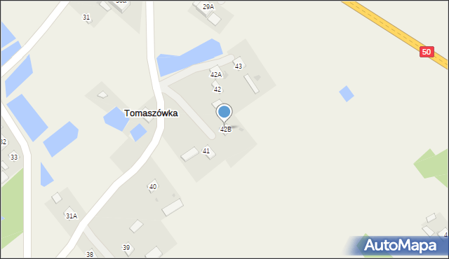 Przęsławice, Przęsławice, 42B, mapa Przęsławice