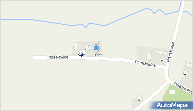 Przesławice, Przesławice, 81, mapa Przesławice