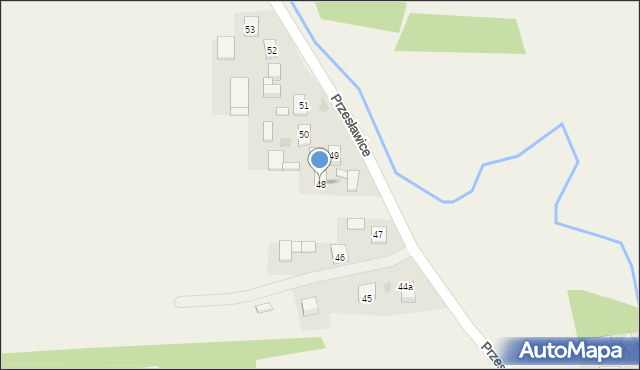 Przesławice, Przesławice, 48, mapa Przesławice