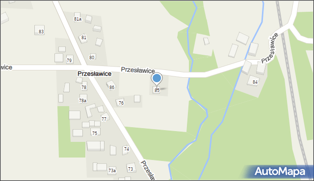 Przesławice, Przesławice, 85, mapa Przesławice