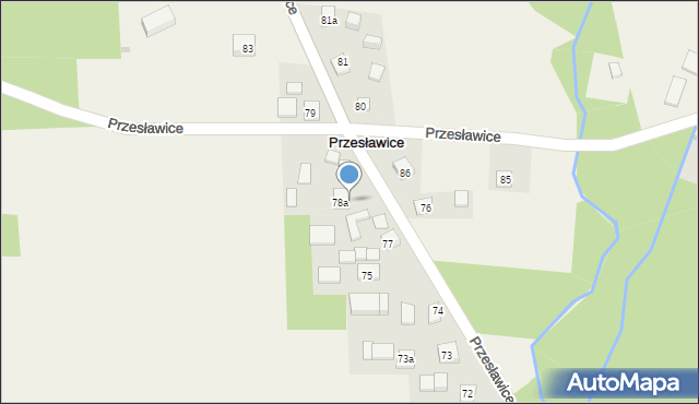 Przesławice, Przesławice, 87, mapa Przesławice