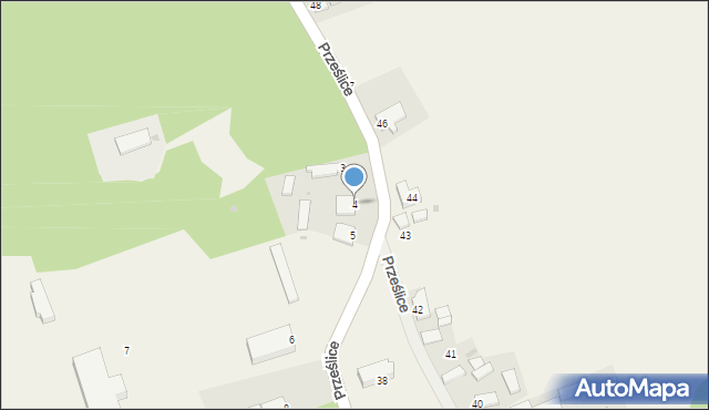 Prześlice, Prześlice, 4, mapa Prześlice