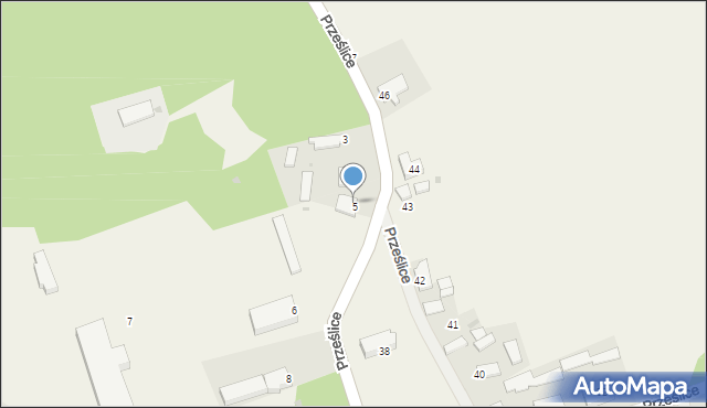 Prześlice, Prześlice, 5/1, mapa Prześlice