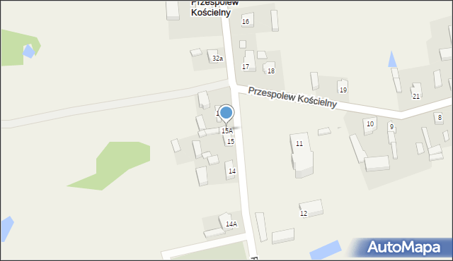 Przespolew Kościelny, Przespolew Kościelny, 15A, mapa Przespolew Kościelny