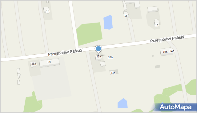 Przespolew Pański, Przespolew Pański, 33a, mapa Przespolew Pański