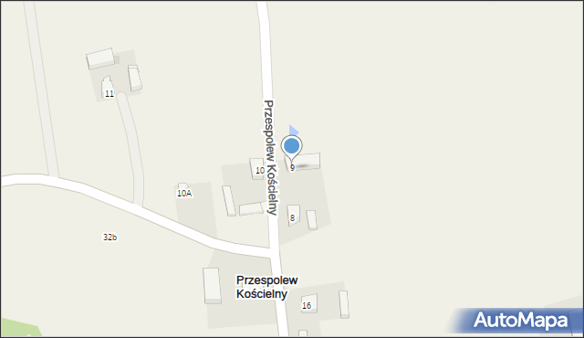 Przespolew Pański, Przespolew Pański, 9, mapa Przespolew Pański