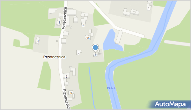 Przetocznica, Przetocznica, 8, mapa Przetocznica