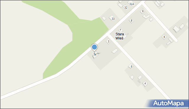 Przeuszyn, Przeuszyn, 3a, mapa Przeuszyn