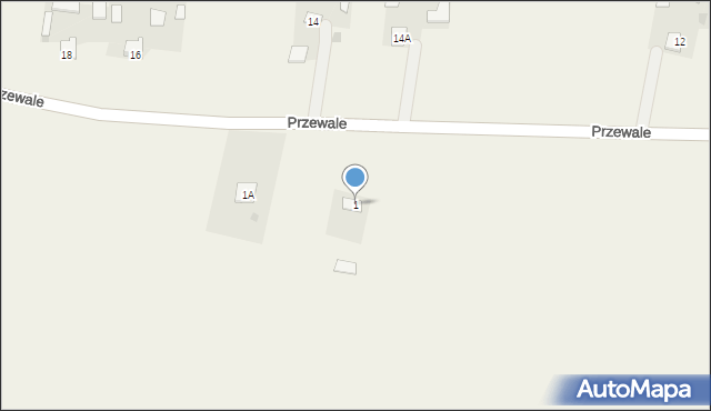 Przewale, Przewale, 1, mapa Przewale