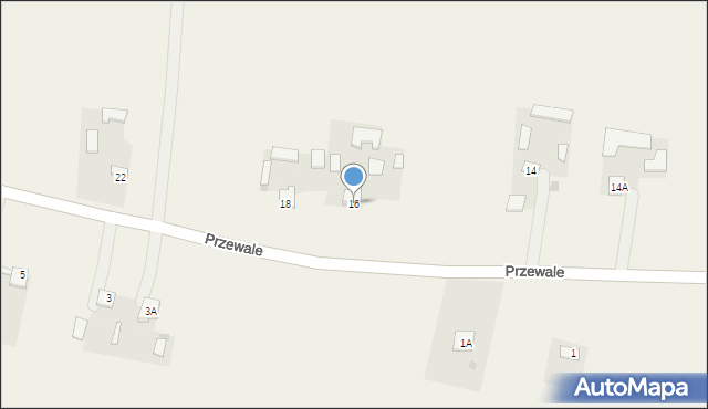 Przewale, Przewale, 16, mapa Przewale