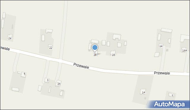 Przewale, Przewale, 18, mapa Przewale