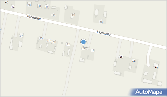 Przewale, Przewale, 19, mapa Przewale