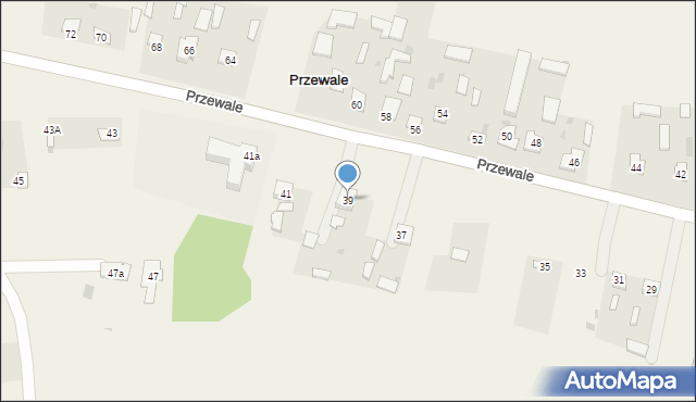 Przewale, Przewale, 39, mapa Przewale