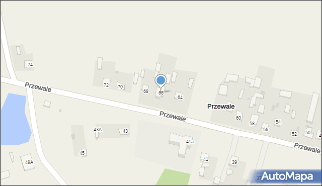 Przewale, Przewale, 66, mapa Przewale