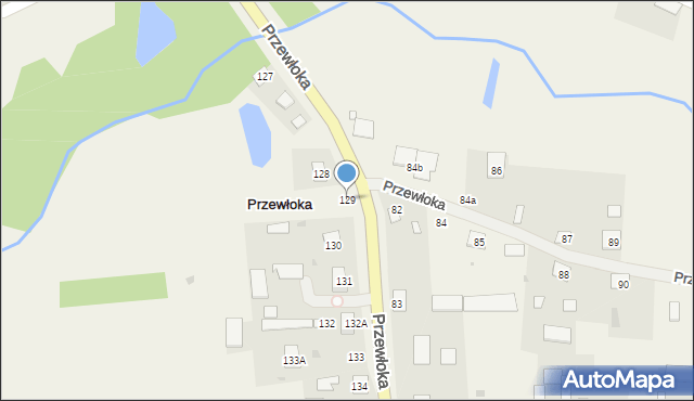 Przewłoka, Przewłoka, 129, mapa Przewłoka