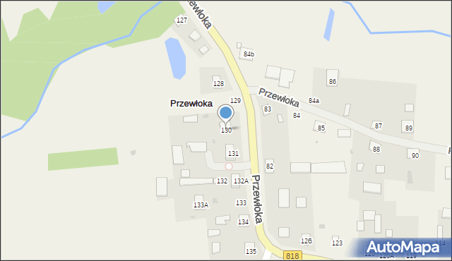 Przewłoka, Przewłoka, 130, mapa Przewłoka