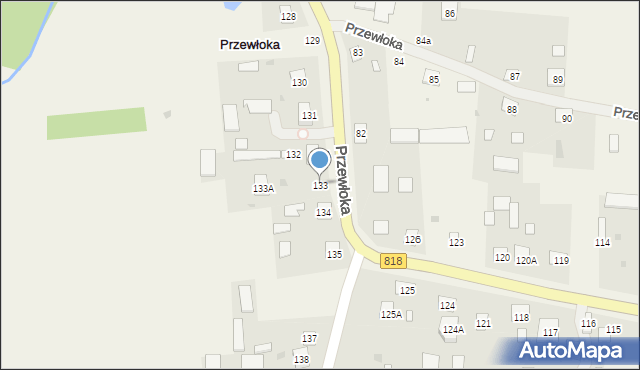 Przewłoka, Przewłoka, 133, mapa Przewłoka