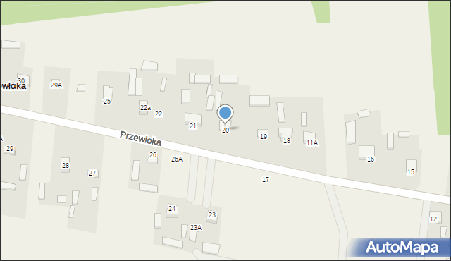 Przewłoka, Przewłoka, 20, mapa Przewłoka