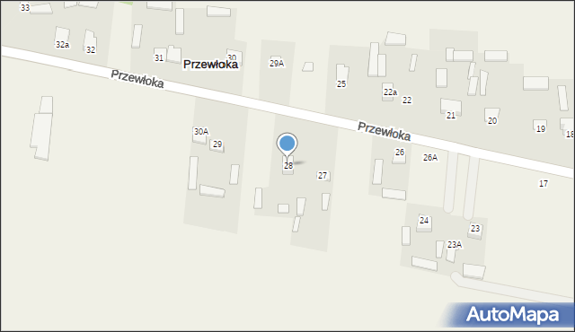 Przewłoka, Przewłoka, 28, mapa Przewłoka