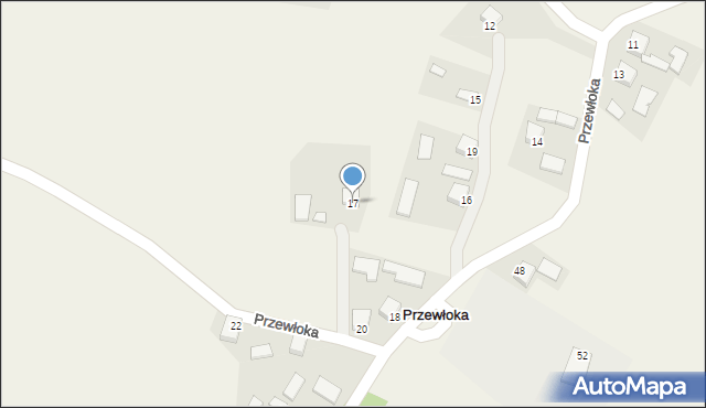 Przewłoka, Przewłoka, 17, mapa Przewłoka