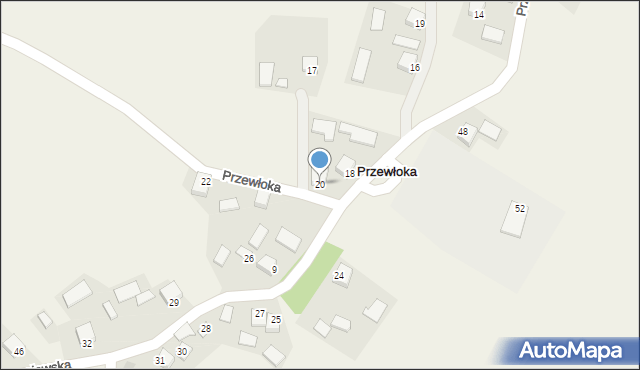 Przewłoka, Przewłoka, 20, mapa Przewłoka