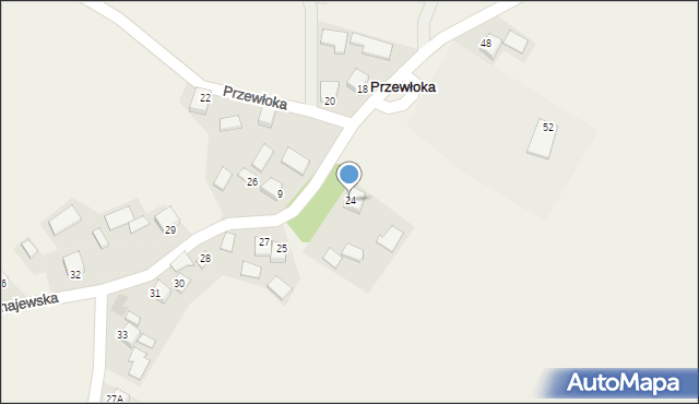 Przewłoka, Przewłoka, 24, mapa Przewłoka