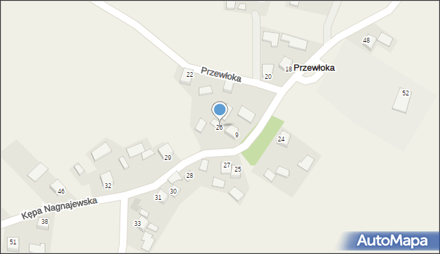 Przewłoka, Przewłoka, 26, mapa Przewłoka