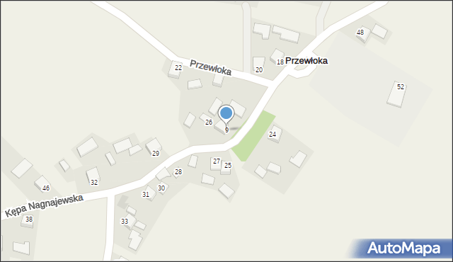 Przewłoka, Przewłoka, 9, mapa Przewłoka