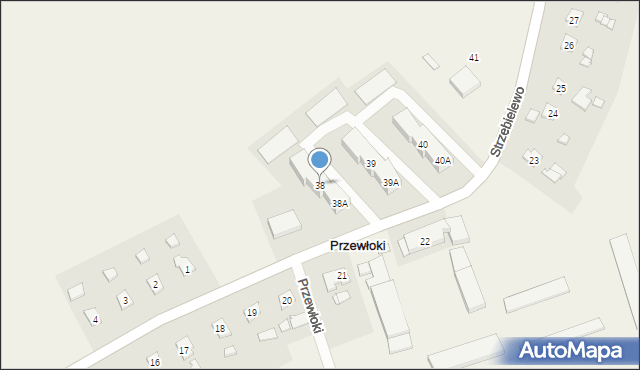 Przewłoki, Przewłoki, 38, mapa Przewłoki