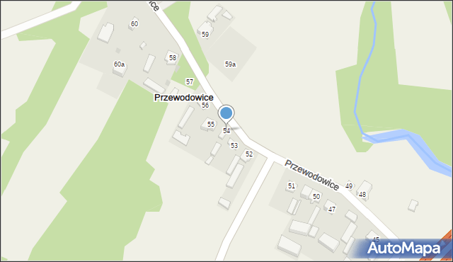 Przewodowice, Przewodowice, 54, mapa Przewodowice